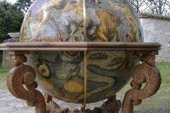 Table support d'un Globe de Coronelli - diam ext 145 cm - style Louis XIV